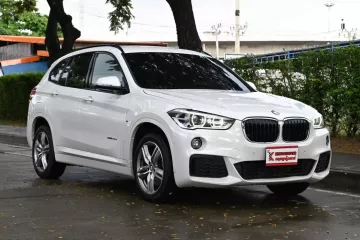 BMW X1 2.0 F48 sDrive20d M Sport AT 2019 รถบ้านมือเดียวออกศูนย์ ใช้งานน้อยไมล์เพียง 9 หมื่นกว่าโล