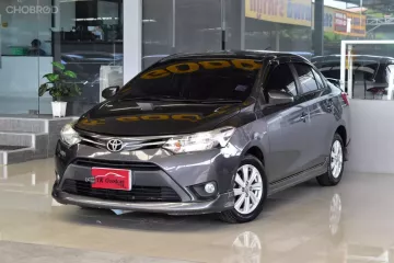 Toyota VIOS 1.5 E ปี2014 ไมล์แท้4x,xxxโล ไม่เคยติดแก๊สแน่นอน รถบ้านมือเดียว สวยเดิมทั้งคัน ออกรถ0บาท