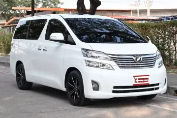 Toyota VELLFIRE 2.4 V 2011 รถบ้านใช้งานใครอบครัวชุดแต่งรอบคัน เบาะวีไอพี ฟรีดาวน์ได้