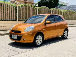 NISSAN MARCH 1.2 VL ปี 2012 เกียร์AUTO สภาพนางฟ้า 