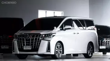 ไมล์แท้ 41,000กม. 2018 Toyota ALPHARD 2.5 S C-Package รถตู้/MPV รถบ้านแท้