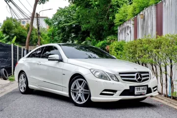 2012 Mercedes-Benz E200 2.0 AMG Dynamic รถเก๋ง 2 ประตู รถบ้านแท้ 