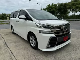  Toyota Vellfire 2.5 E-four hybrid ปี2016  4WD รถตู้/MPV รถสวย ไมล์แท้ มือเดียวป้ายแดง 