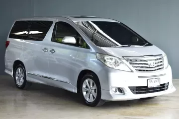 2013 Toyota ALPHARD 2.4 V รถตู้/MPV รถบ้านแท้ 