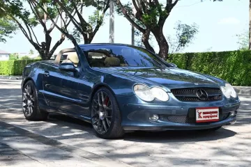 Mercedes-Benz SL500 5.0 R230 Convertible 2003 รถบ้านมือเดียวเจ้าของเดิมดูแลดี ใช้งานน้อยมาก