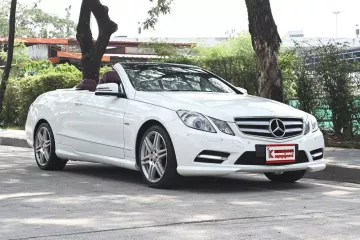 Mercedes-Benz E200 1.8 W207 Sport Convertible 2012 รถสปอร์ตเปิดประทุน ใช้งานน้อย 