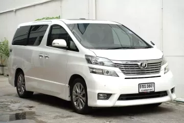 2011 Toyota VELLFIRE 2.4 Z รถตู้/MPV รถสวย ไมล์แท้ มือเดียว  ประวัติดี 