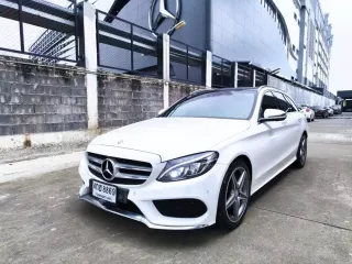 2016 Mercedes-Benz C300 2.1 Blue TEC HYBRID Estate AMG Dynamicรถบ้านแท้ ไมล์น้อย ประวัติดี 