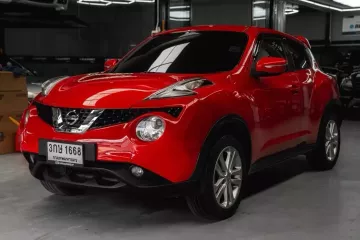 2015 Nissan Juke 1.6 V SUV ฟรีดาวน์ รถบ้านมือเดียว ไมล์น้อย ประวัติดี 