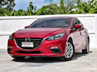 2014 Mazda 3 2.0 E รถเก๋ง 4 ประตู รถบ้านแท้มือเดียวป้ายแดง