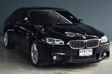 2016 BMW 525d 2.0 M Sport รถเก๋ง 4 ประตู ฟรีดาวน์ รถสวย ไมล์น้อย มือเดียวป้ายแดง 