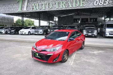 2018 Toyota Yaris Ativ 1.2 S รถเก๋ง 4 ประตู ฟรีดาวน์ ออกรถ 0 บาท