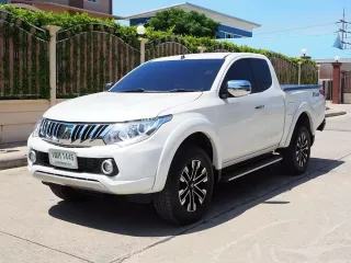 MITSUBISHI TRITON ALL NEW MEGA CAB 2.4 GLS Ltd Plus ปี 2016 เกียร์MANUAL 6 SPEED สภาพนางฟ้า