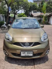 2013 Nissan MARCH 1.2 EL รถเก๋ง 5 ประตู ประหยัดน้ำมัน นัดดูรถเชียงใหม่