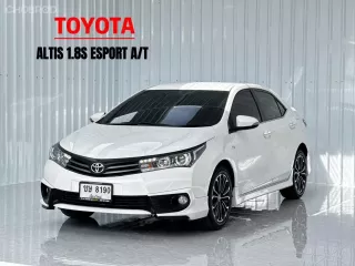 รุ่นพิเศษ Nurbergring Edition Toyota Corolla Altis 1.8 ESPORT รถเก๋ง 4 ประตู 