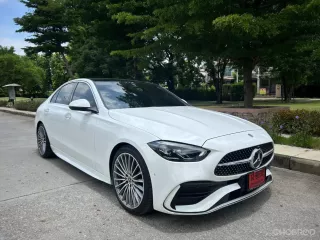 2022 Mercedes-Benz C220 2.0 d AMG Dynamic รถเก๋ง 4 ประตู ไมล์น้อย รถบ้านมือเดียว ป้ายแดง เจ้าของขาย 