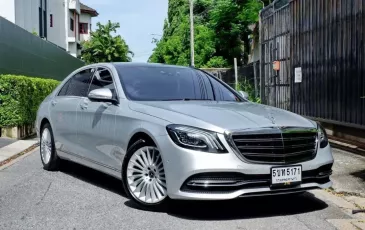 2019 Mercedes-Benz S350 3.0 S350d Exclusive รถเก๋ง 4 ประตู ออกรถง่าย รถศูนย์ ไมล์แท้ ประวัติดี 