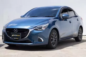 2019 Mazda 2 1.3 High connect Sedan สีน้ำเงินสวยมาก รถอีโค่คาร์ประหยัดน้ำมัน เทห์สุดๆ