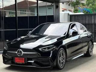 2023 Mercedes-Benz C350e 2.0 e AMG Dynamic รถเก๋ง 4 ประตู รถบ้านมือเดียว ไมล์น้อย 