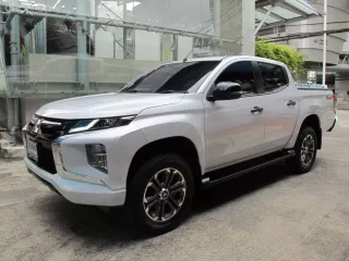 2022 MITSUBISHI TRITON DOUBLE CAB 2.4 GT PLUS เกียร์ธรรมดา สีขาวมุก ปุ่มSTRAT  วิ่งน้อย 26,388 กม