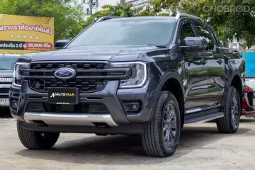 2024 Ford Ranger Doublecab HiRider 2.0 Bi Turbo Wildtrak A/T รถสวยสภาพป้ายแดง 