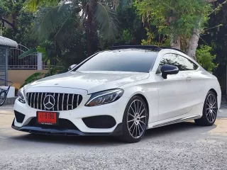 2016 Mercedes-Benz C250 2.0 Coupe AMG Dynamic รถเก๋ง 2 ประตู  รถสวย ไมล์น้อย ประกอบนอก 