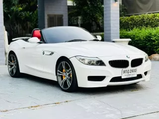 BMW Z4 2.0turbo Msport วิ่งน้อย สีขาว ภายในแดงไมล์ 90,xxxกม.  ปี2013 