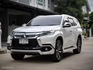 รถมือเดียว 2018 Mitsubishi Pajero Sport 2.4 GT Premium SUV มีประวัติศูนย์ ผ่านการตรวจโครงสร้างเกรดA