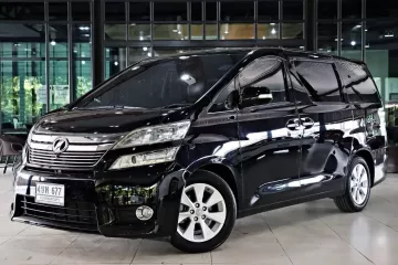 2012 Toyota VELLFIRE 2.4 V รถตู้/MPV ออกรถง่าย รถสวย ไมล์น้อย 