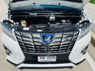 2017 Toyota ALPHARD 2.5 HYBRID G F-Package E-Four 4WD รถตู้/MPV ออกรถง่าย รถศูนย์ ไมล์แท้ เจ้าของขาย